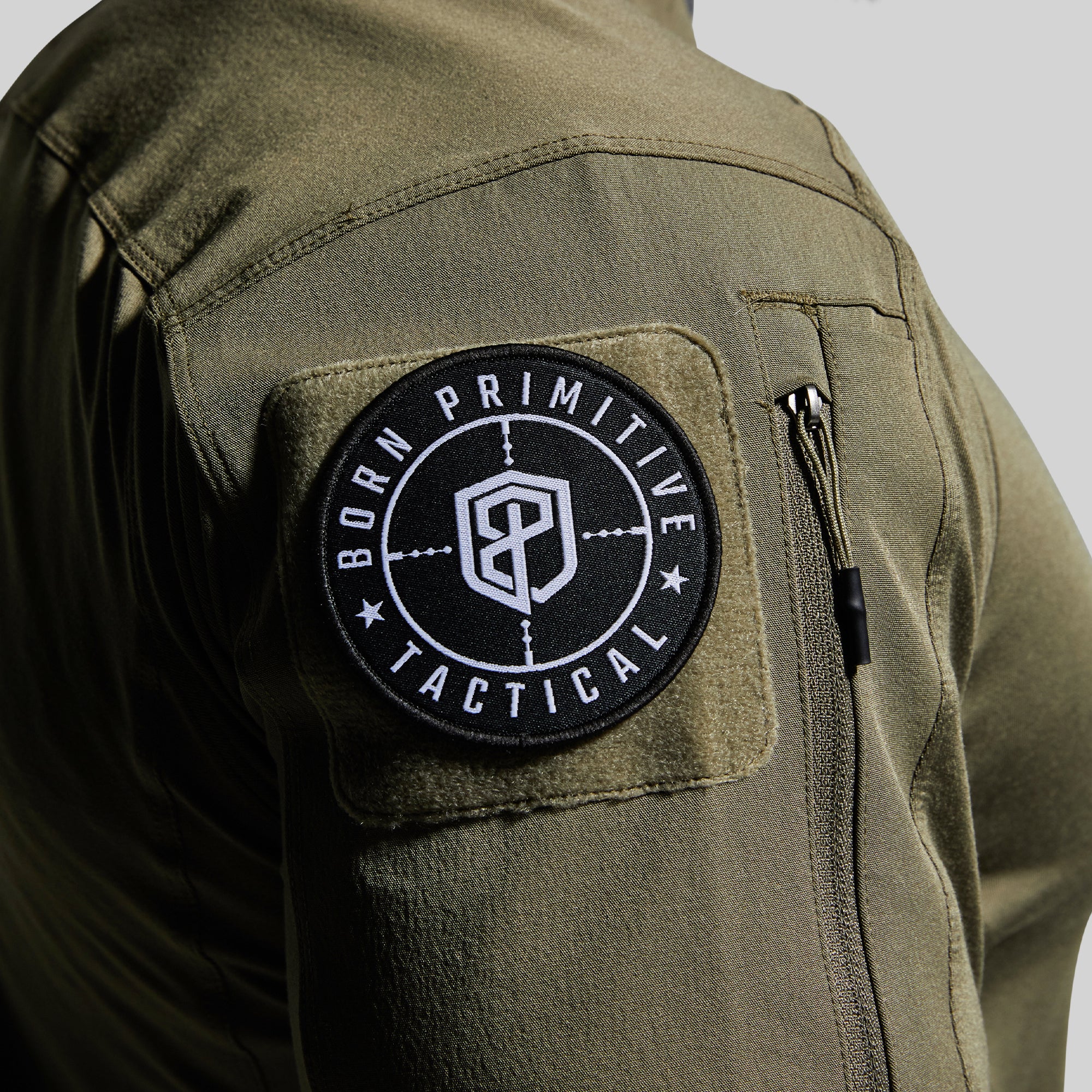 Long Sleeve Op Top (OD Green) - Tactical Shirt for Outdoor Adventures, Hiking & Military Use