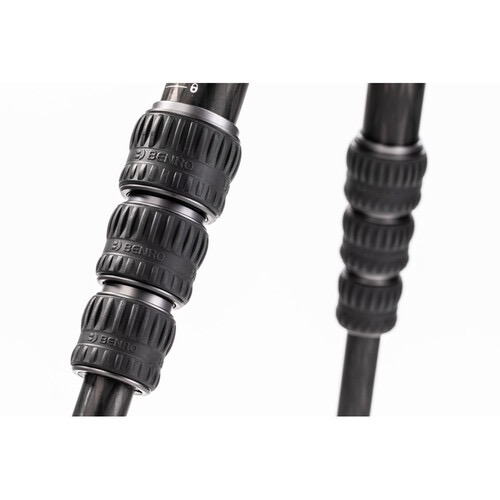 Benro Rhino Carbon Fiber One Series Tripod/Monopod with VX20 Ballhead - 4-Section Twist Lock Legs, Lightweight Travel Tripod for DSLR Cameras | Perfect for Outdoor Photography, Hiking & Travel Adventures
