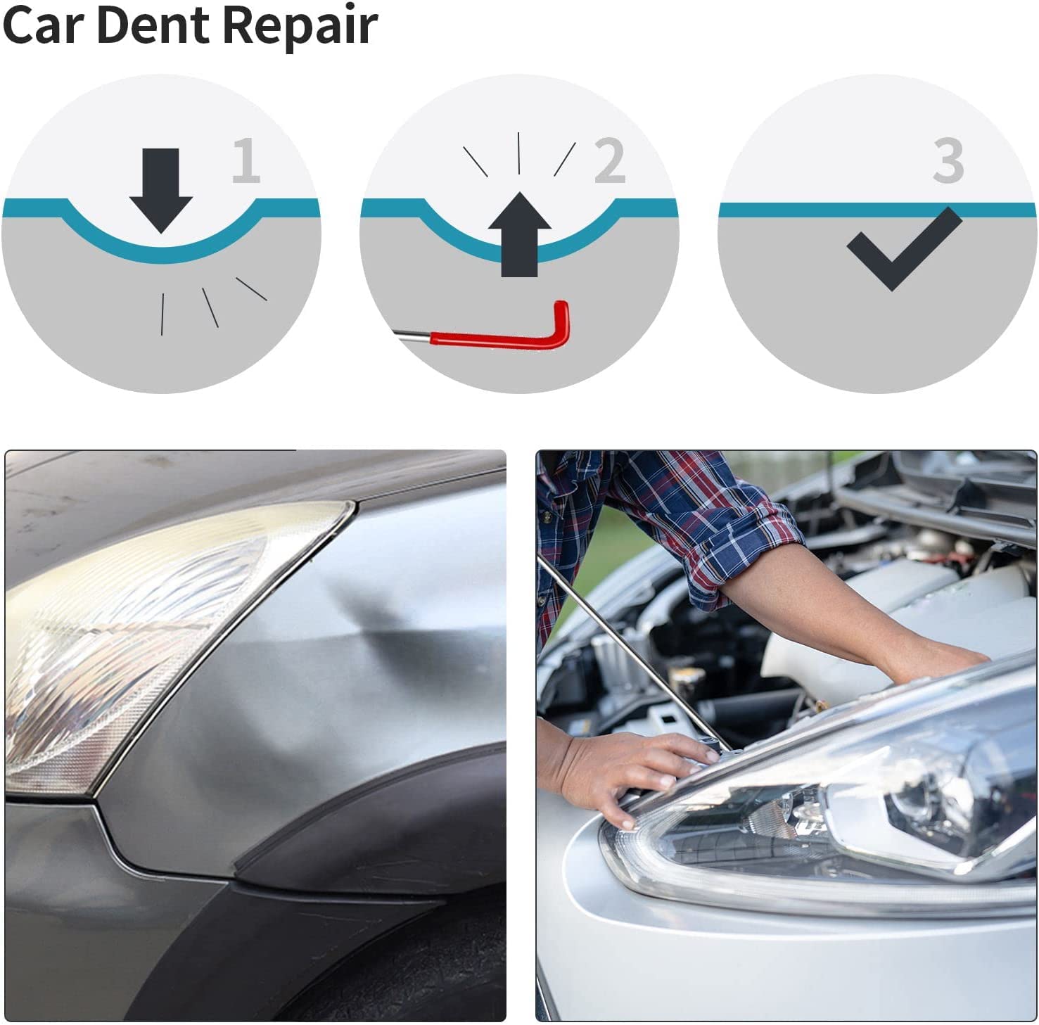 Professional Car Repair Tool Kit with 120-Piece Set & Durable Carrying Bag - Essential for Auto Maintenance, DIY Fixes & Emergency Roadside Repairs