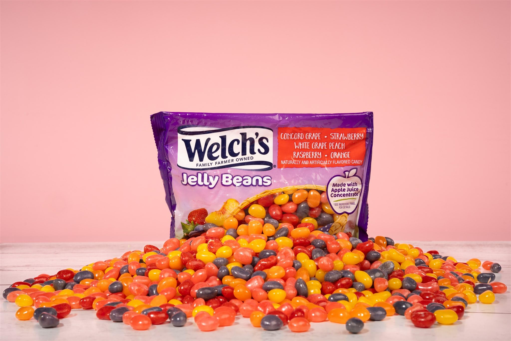 Welch's Fruit Flavor Jelly Beans - 2 Pack Candy Snacks & Sweets by Frankford Candy - Perfect for Easter Baskets, Party Favors & Office Treats