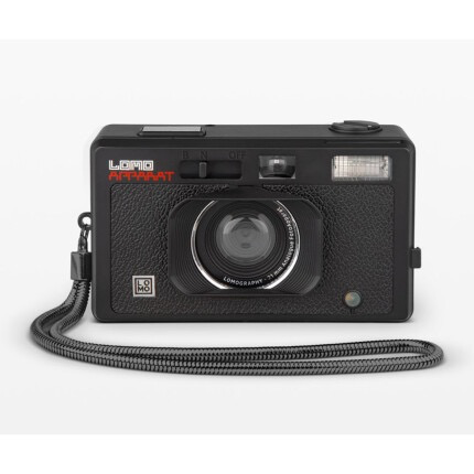 LomoApparat 35mm Film Camera with 21mm Wide Angle Lens - Perfect for Street Photography, Travel & Creative Shooting