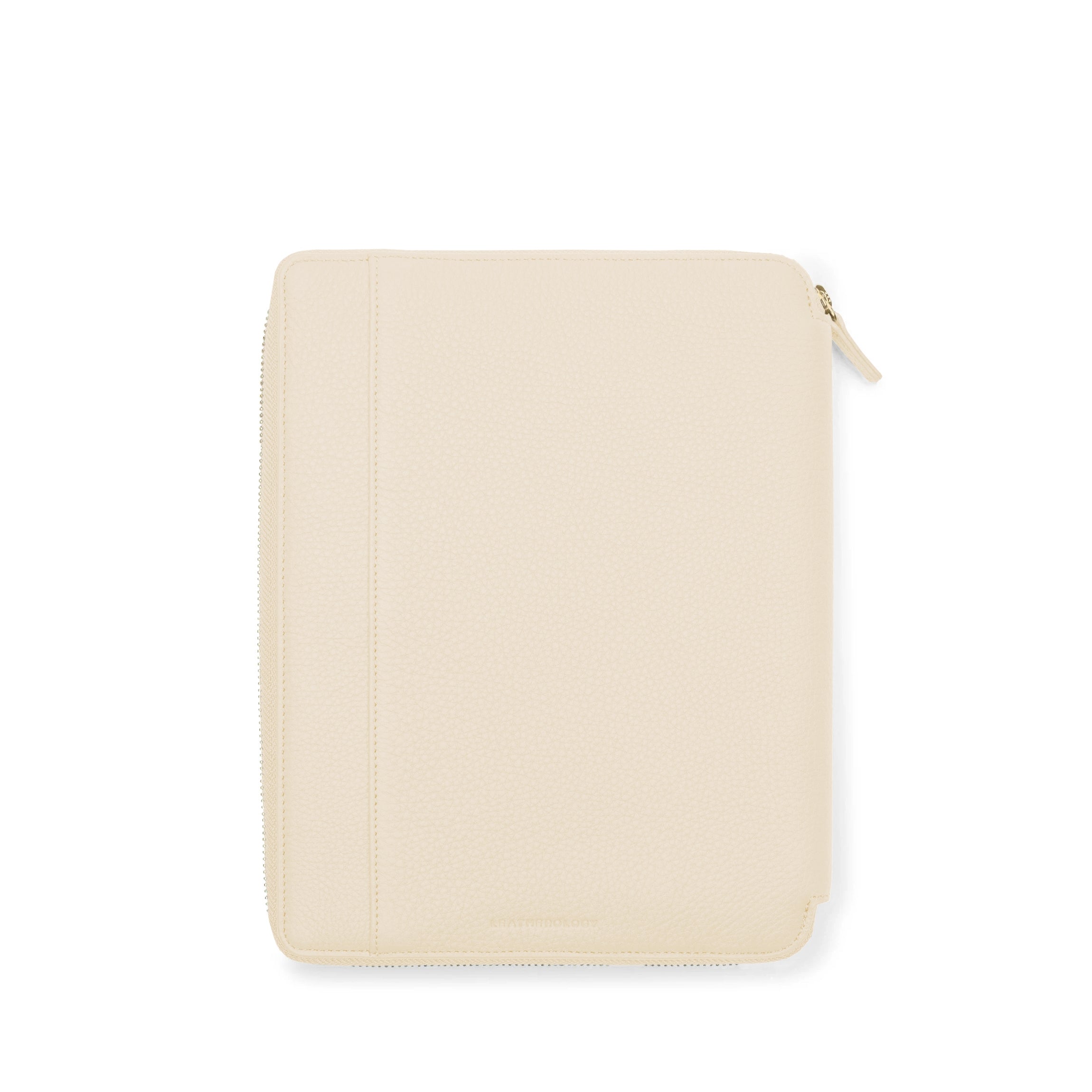 B5 Zippered Spiral Notebook - 100 Sheets College Ruled Composition Book, Durable Cover for School, Office & Journaling - Sand Color (Perfect for Note Taking, Planning & Sketching)