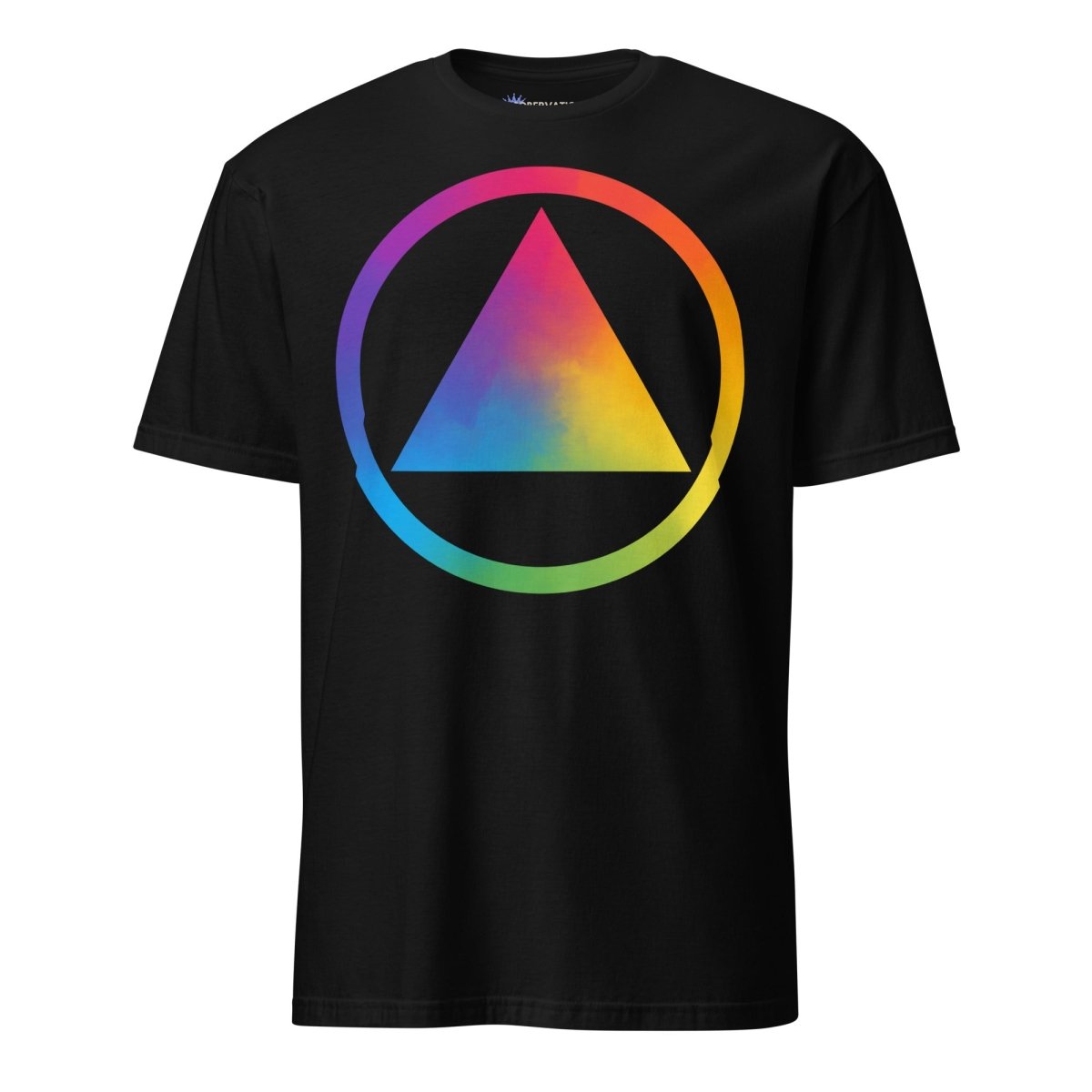 Rainbow Resilience Pride Essential T-Shirt - Large Print LGBTQ+ Graphic Tee for Pride Month, Gay Rights Support & Everyday Wear