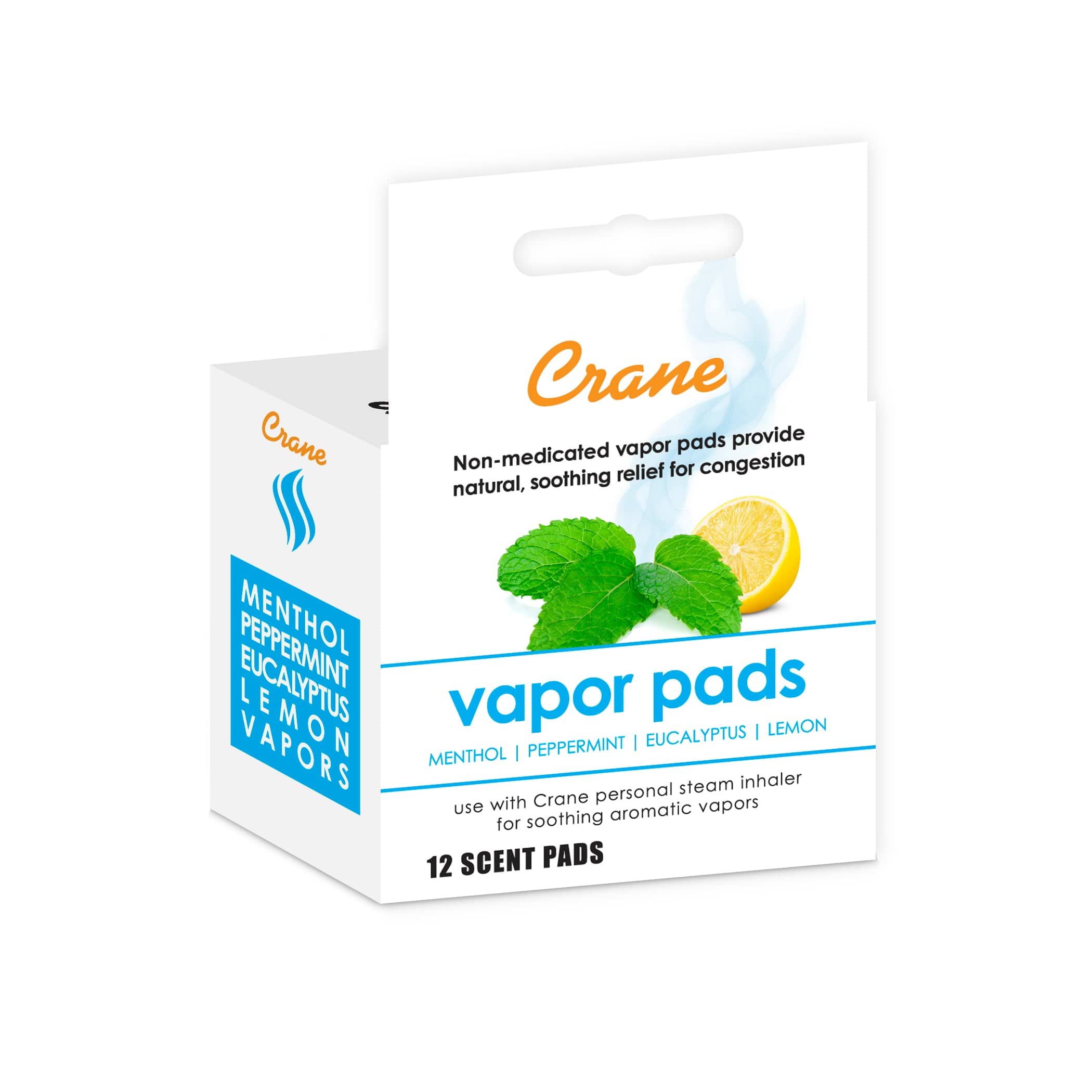 Premium Crane Vapor Pads 10-Pack - Compatible with EE 5948 Humidifier - Essential Oil Diffuser Pads for Aromatherapy & Home Relaxation