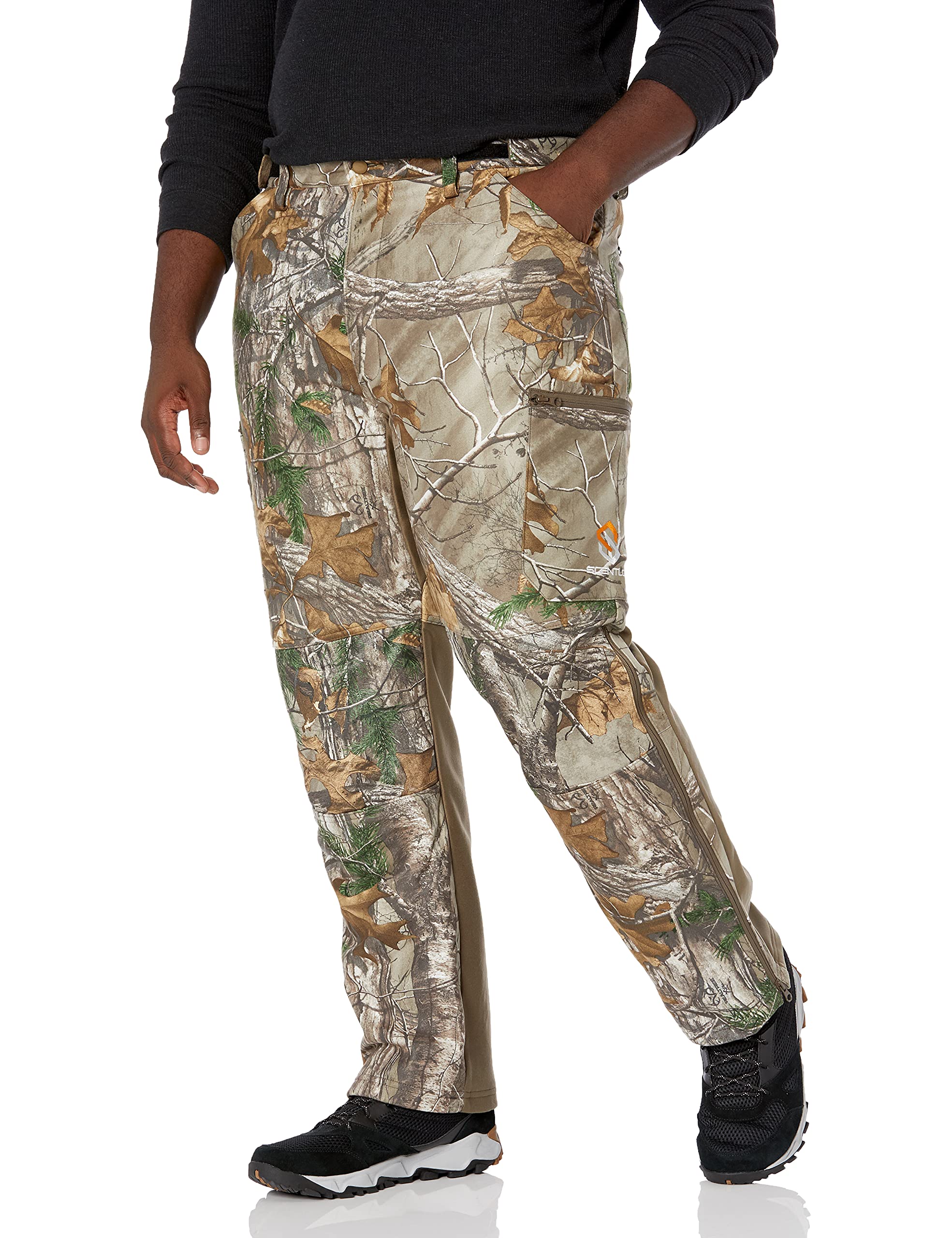 Scent-Lok Men's Recon Thermal Pants for Hunting & Outdoor Activities - Windproof & Insulated Winter Base Layer for Cold Weather Camping, Hiking & Work