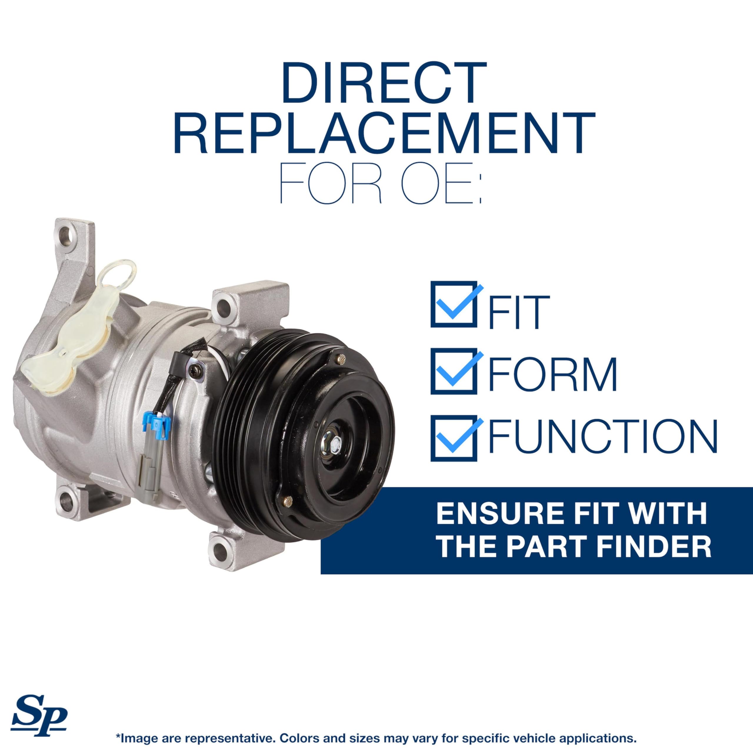 Spectra Premium 0610281 AC Compressor Replacement - High Performance Air Conditioning Compressor for Car & Truck - Perfect for Summer Driving & Road Trips