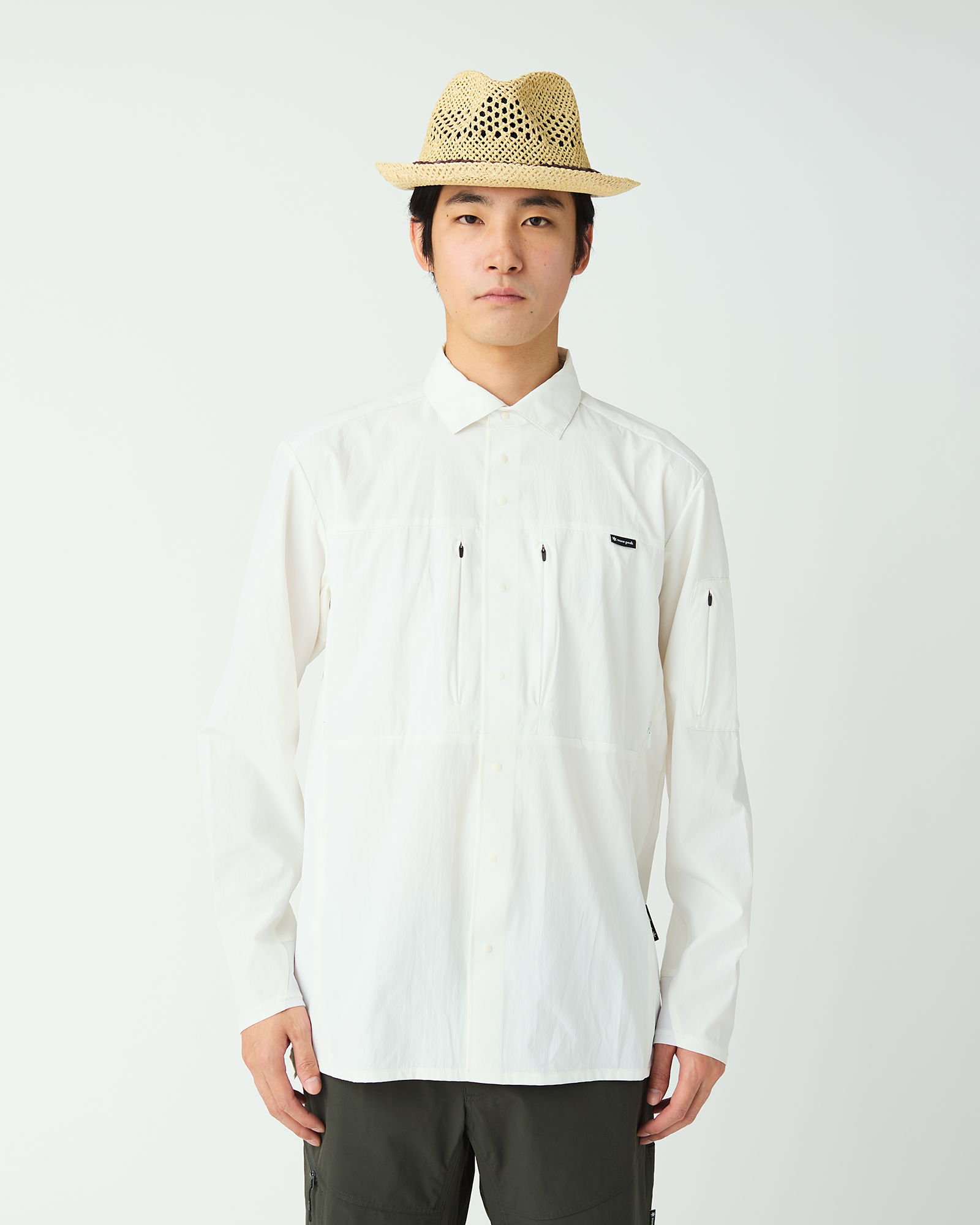 Breathable Stretch Dry Long Sleeve Shirt for Men - Moisture Wicking Outdoor Hiking & Travel Shirt