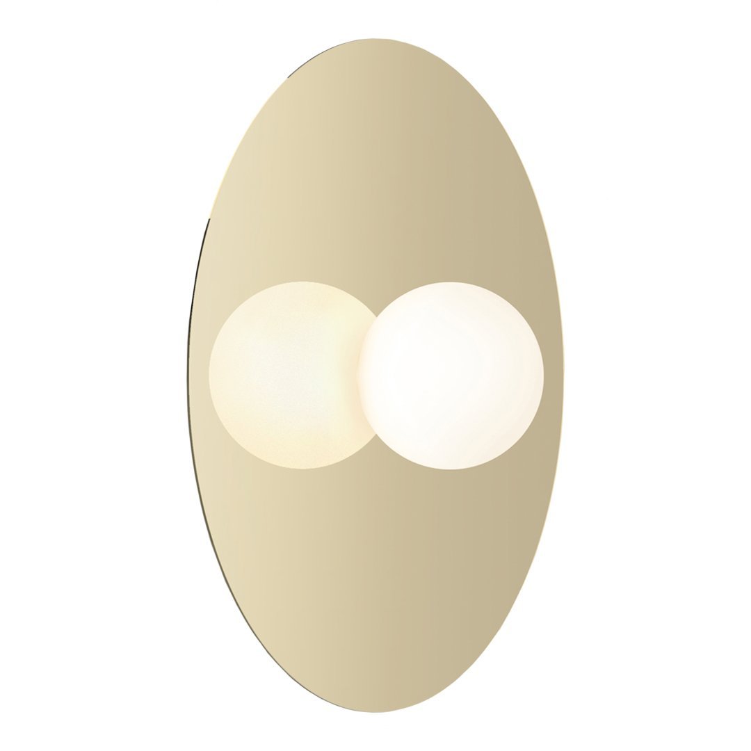 Modern Bola Flush Mount Wall Ceiling Light - Sleek LED Fixture for Bedroom, Living Room, Kitchen & Hallway Lighting