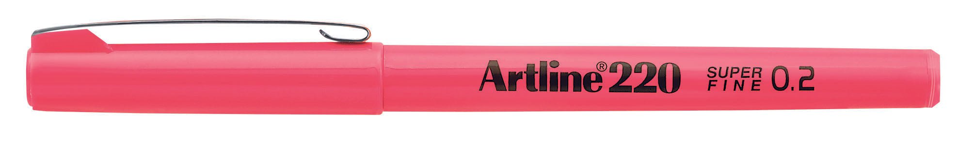 Artline 200 Fineliner Pen Set - 0.4mm Ultra Fine Tip, 12 Pack of Vibrant Pink Pens for Journaling, Sketching & Note Taking - Perfect for Bullet Journals, Planners & Art Projects