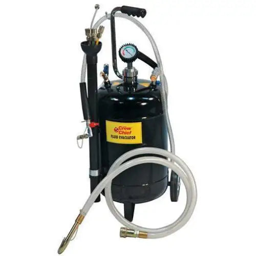 JohnDow Fluid Evacuator - 6 Gallon Oil Extractor for Automotive, Marine & Industrial Use - Portable Fluid Pump for Oil Changes, Waste Removal & Maintenance