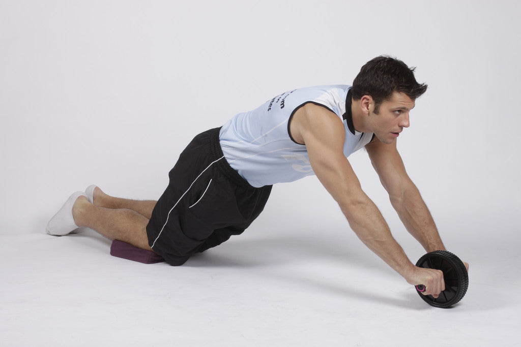 Typhoon 1 Ab Wheel Roller - Core Strength Training Equipment for Home Gym Workouts - Perfect for Abs, Back, and Full Body Exercises