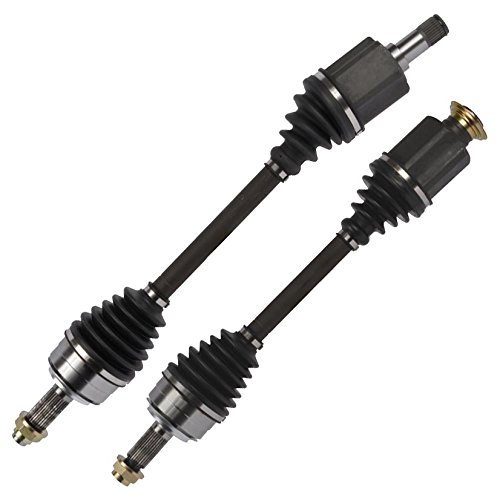 Pair of Front Left & Right CV Axle Shafts for 2009-2012 Acura TL Automatic Transmission - BuyAutoParts 90-908272D New - Perfect for Smooth Drives & Auto Repairs