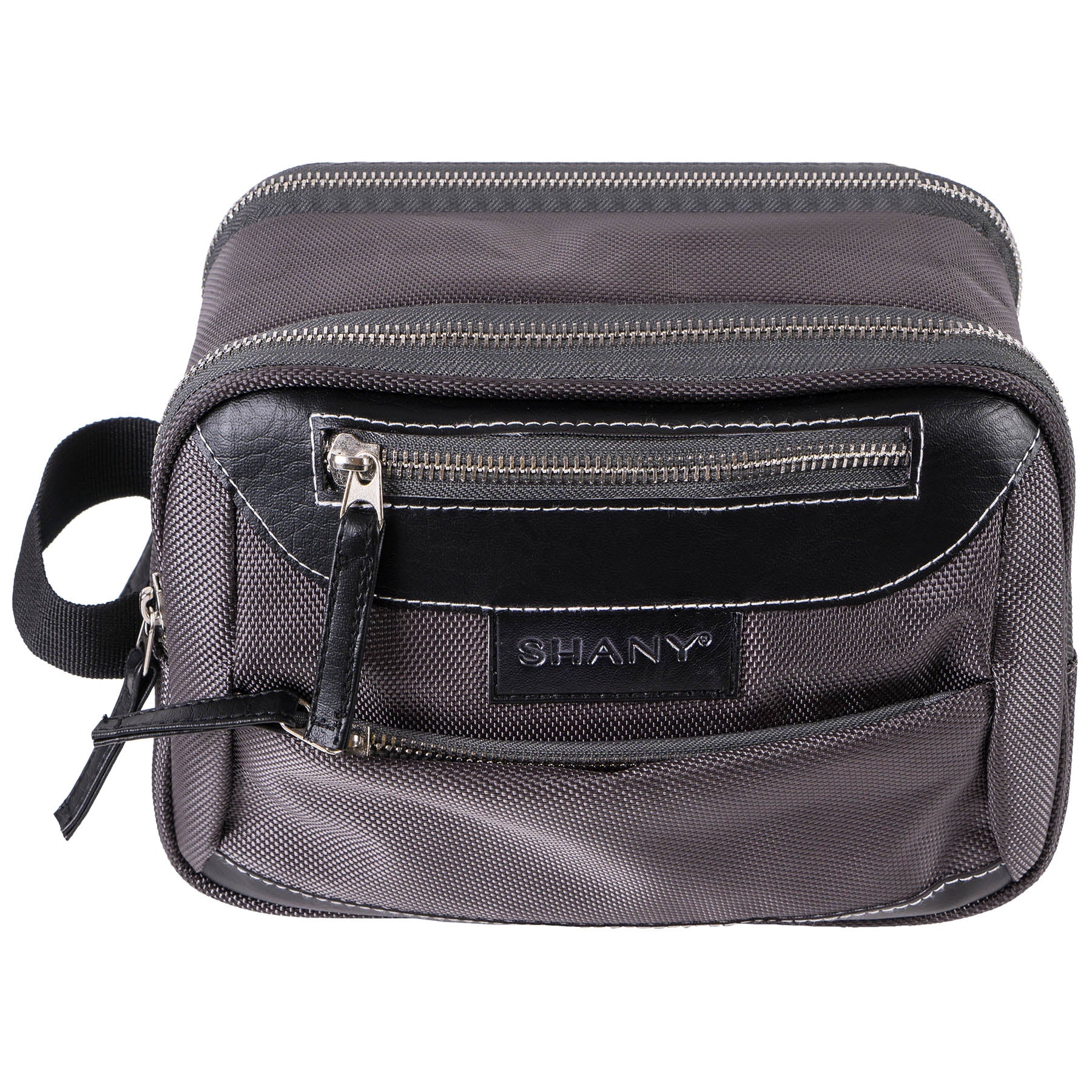 Premium Woven Double Pocket Toiletry Bag for Travel - Waterproof Cosmetic Organizer for Women & Men, Perfect for Bathroom, Gym, and Vacation Essentials