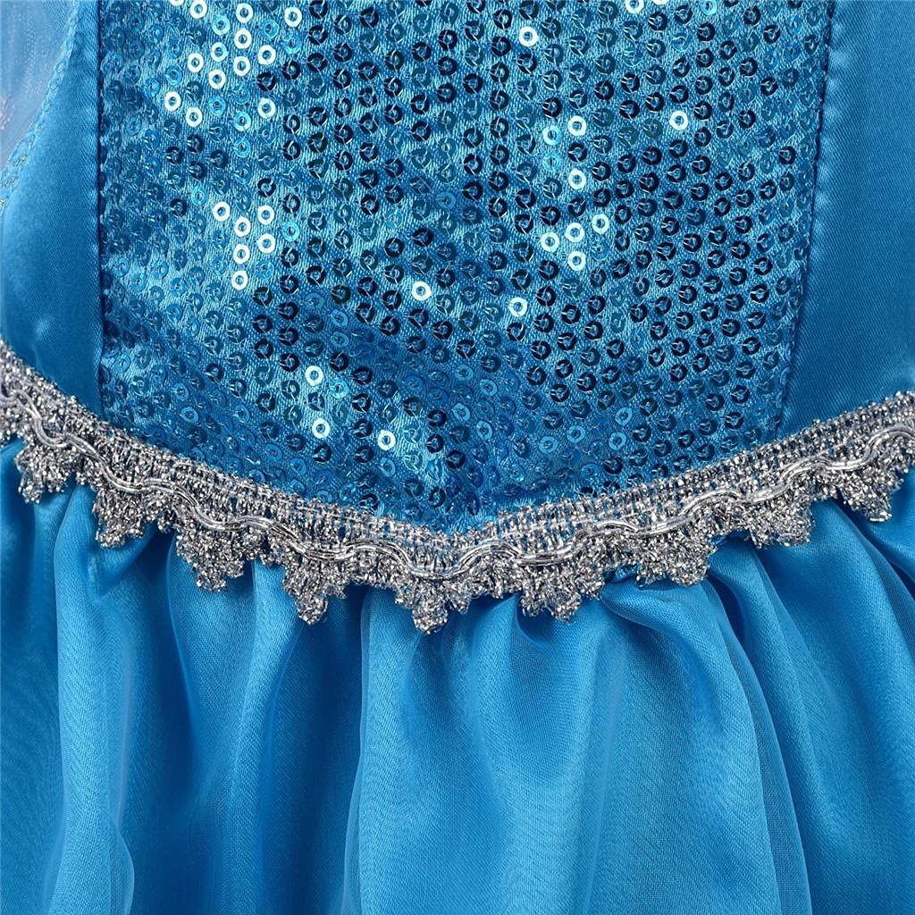 Toddler Girls' Ice Princess Dress Costume - Elegant Fancy Party Dress for Birthday, Halloween, Christmas | Perfect for Pageants, Photo Shoots & Special Events