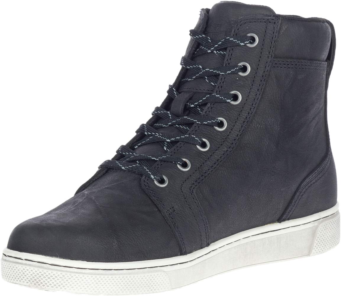 Harley-Davidson Men's Bateman 5-Inch Motorcycle Boots - Genuine Leather & Metal Accents - Comfortable Casual Sneaker Style for Riding & Everyday Wear