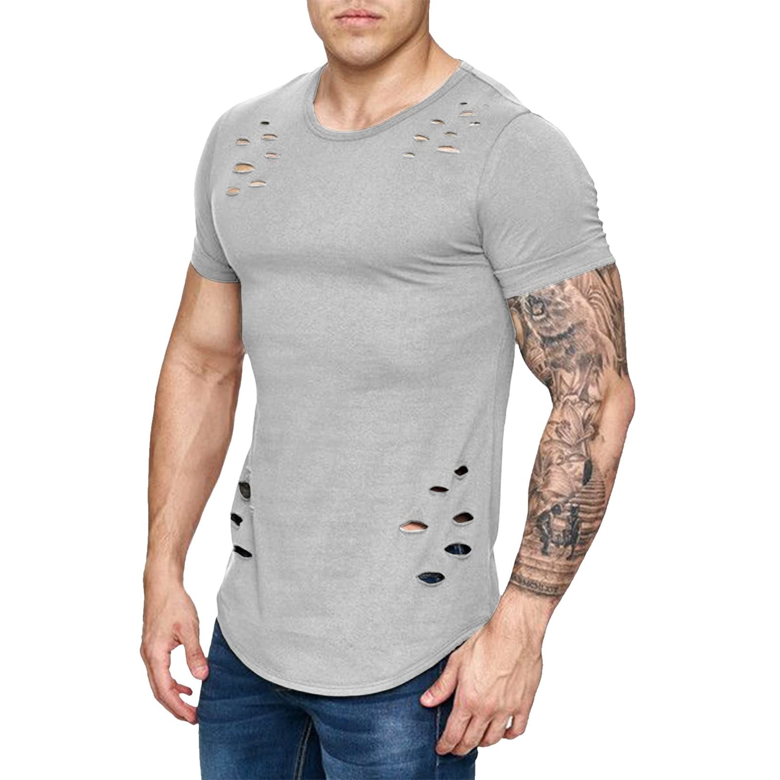 Men's Plus Size Button Down Casual Shirt 2022 - Cool & Comfortable T-Shirt Tops for Everyday Wear, Office & Outdoor Activities