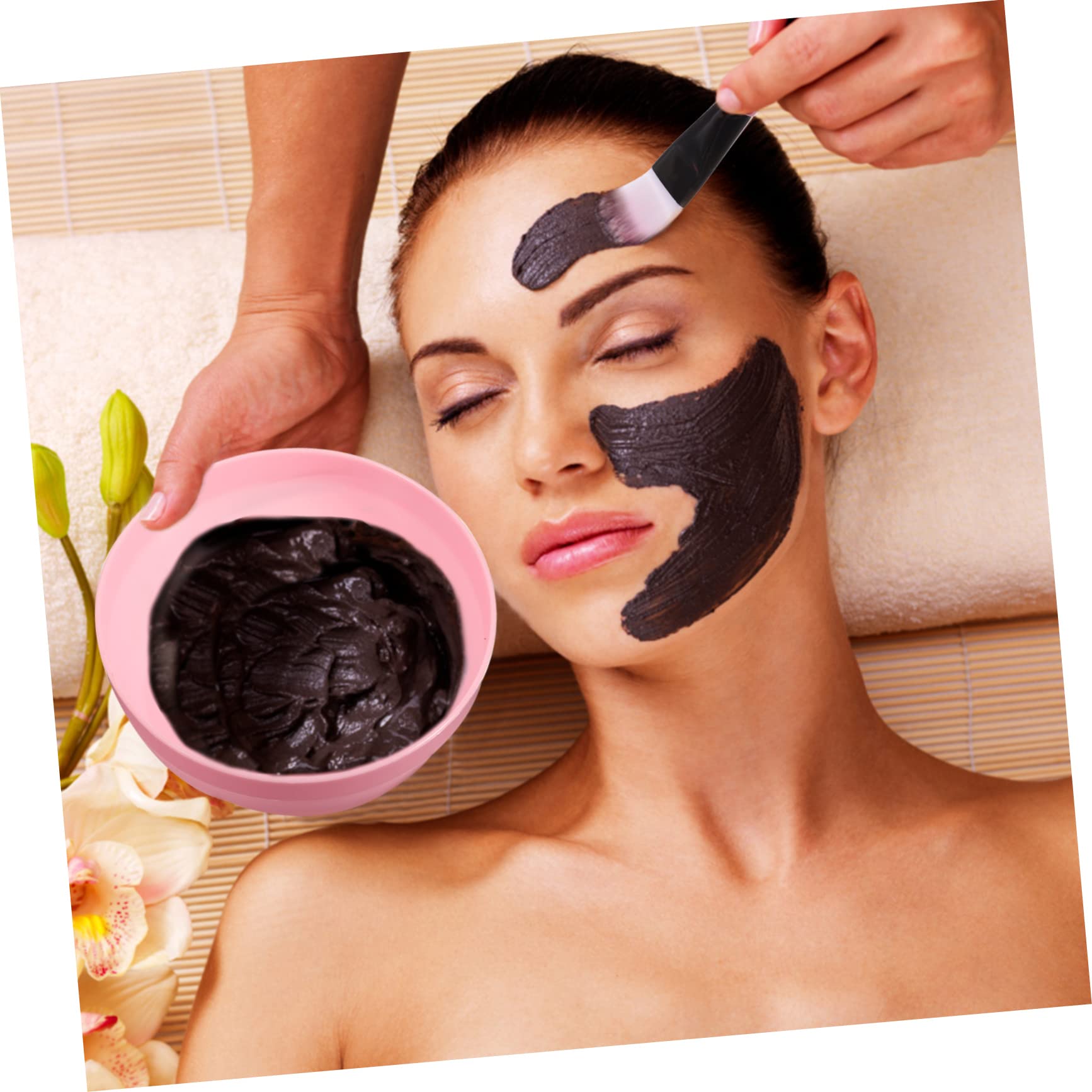 Professional DIY Facial Mask Bowl Set with Brush - Compressed Mask Tool Kit for Skincare & Spa at Home | Perfect for DIY Face Masks, Beauty Treatments & Relaxation
