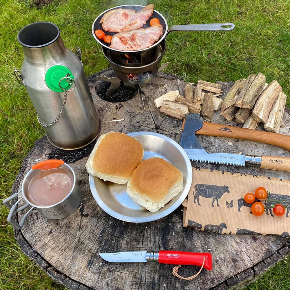 Premium Stainless Steel Camping Cup Set (350ml & 500ml) - Lightweight, Durable Travel Mugs for Outdoor Adventures, Hiking, Backpacking and Picnics