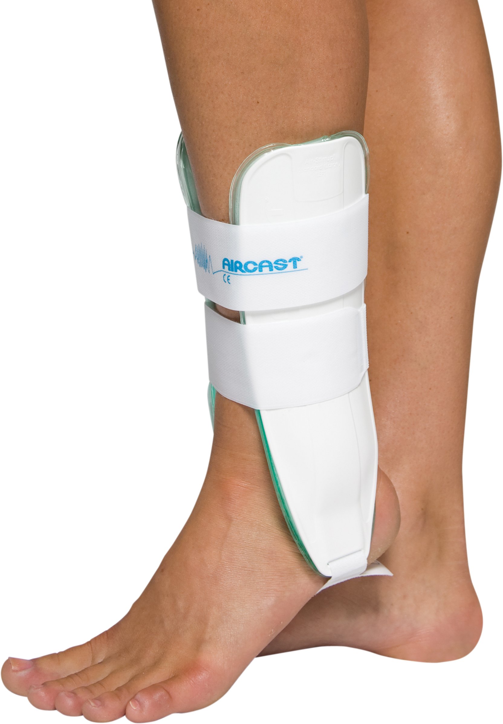 Aircast Air-Stirrup Ankle Support Brace - Adjustable Ankle Stabilizer for Sprains, Fractures & Recovery - Ideal for Sports, Running & Post-Surgery Rehabilitation