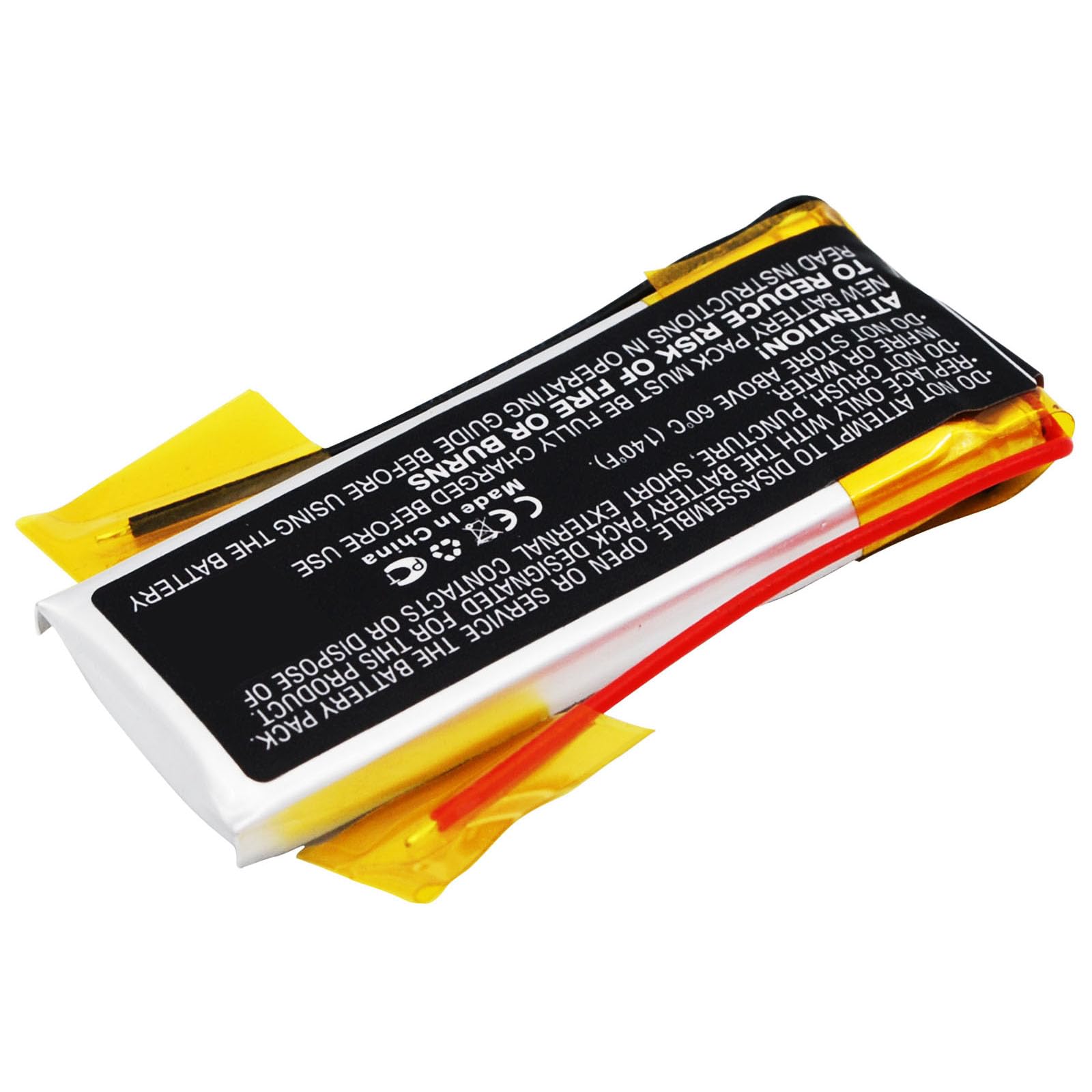 Synergy Digital Wireless Headset Battery - 400mAh Li-Polymer Replacement for Cardo Scala Rider Q2 & Multiset Headsets | Long-Lasting Power for Motorcycle Communication Systems | Perfect for Adventure Riding, Touring & Group Rides