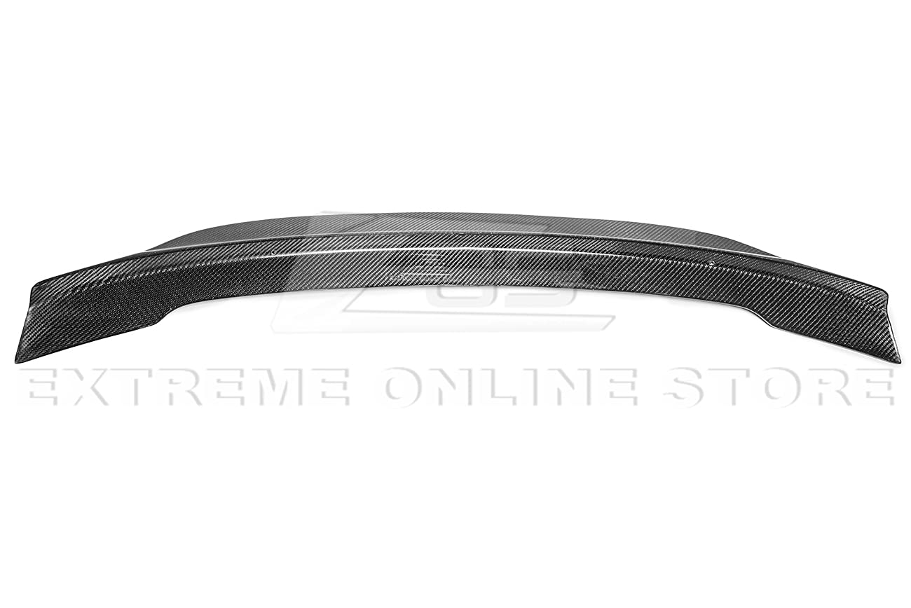 HighKick Duckbill Style Carbon Fiber Rear Trunk Spoiler for 2015-2021 Subaru WRX STI - Perfect Fit Replacement & Performance Upgrade for Street Racing & Car Shows