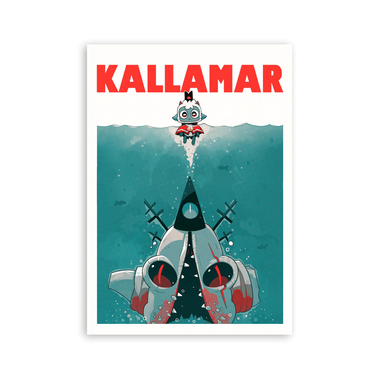 Cult of the Lamb: Kallamar Art Print - High Quality Gaming Poster for Wall Decor, Fan Art Collection & Video Game Room Aesthetic
