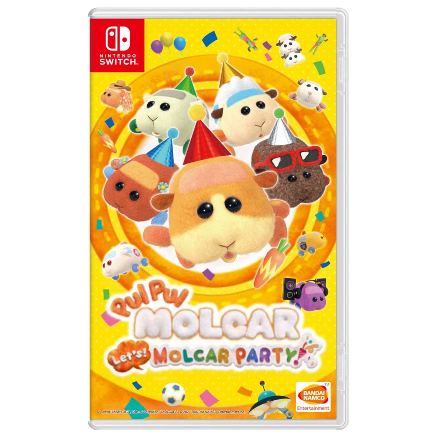 PUI PUI Molcar Let's! Molcar Party! - Nintendo Switch Game - Fun Family Party & Multiplayer Adventure for Kids & Adults