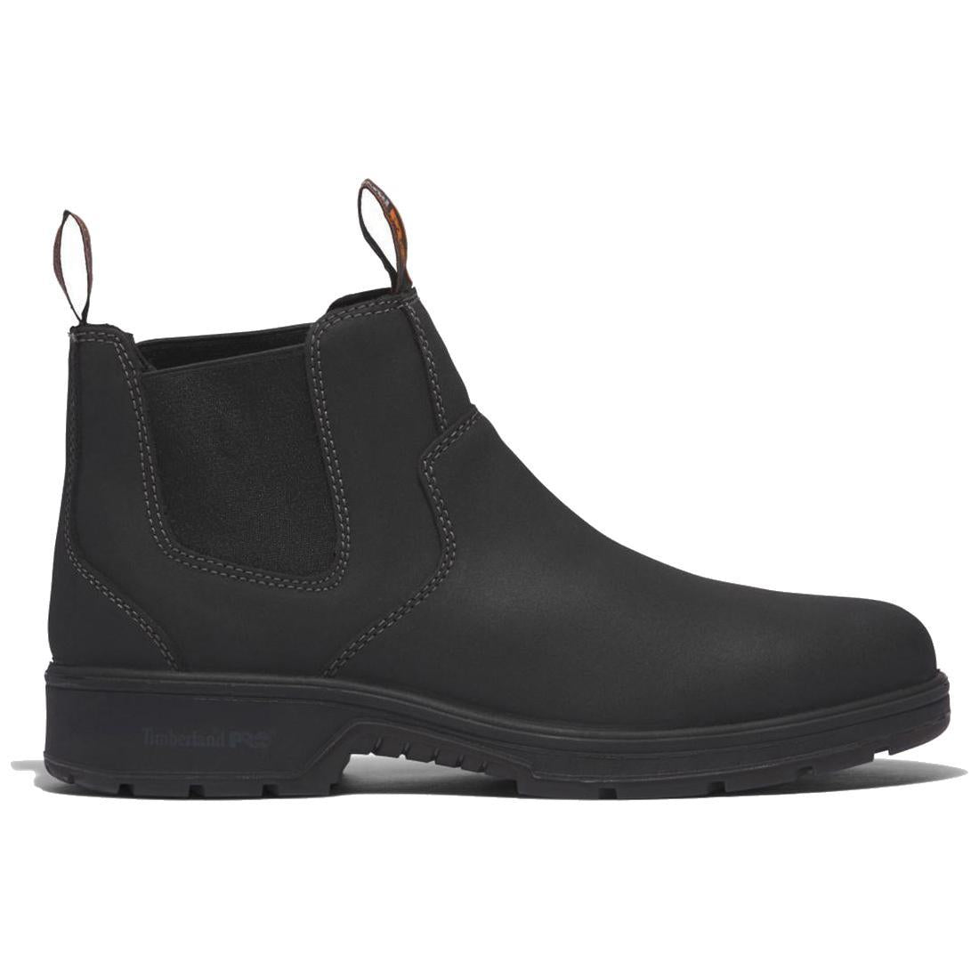Nashoba Composite Toe Chelsea Work Boots for Men - Black Slip Resistant Safety Shoes - Perfect for Construction, Warehouse & Outdoor Work