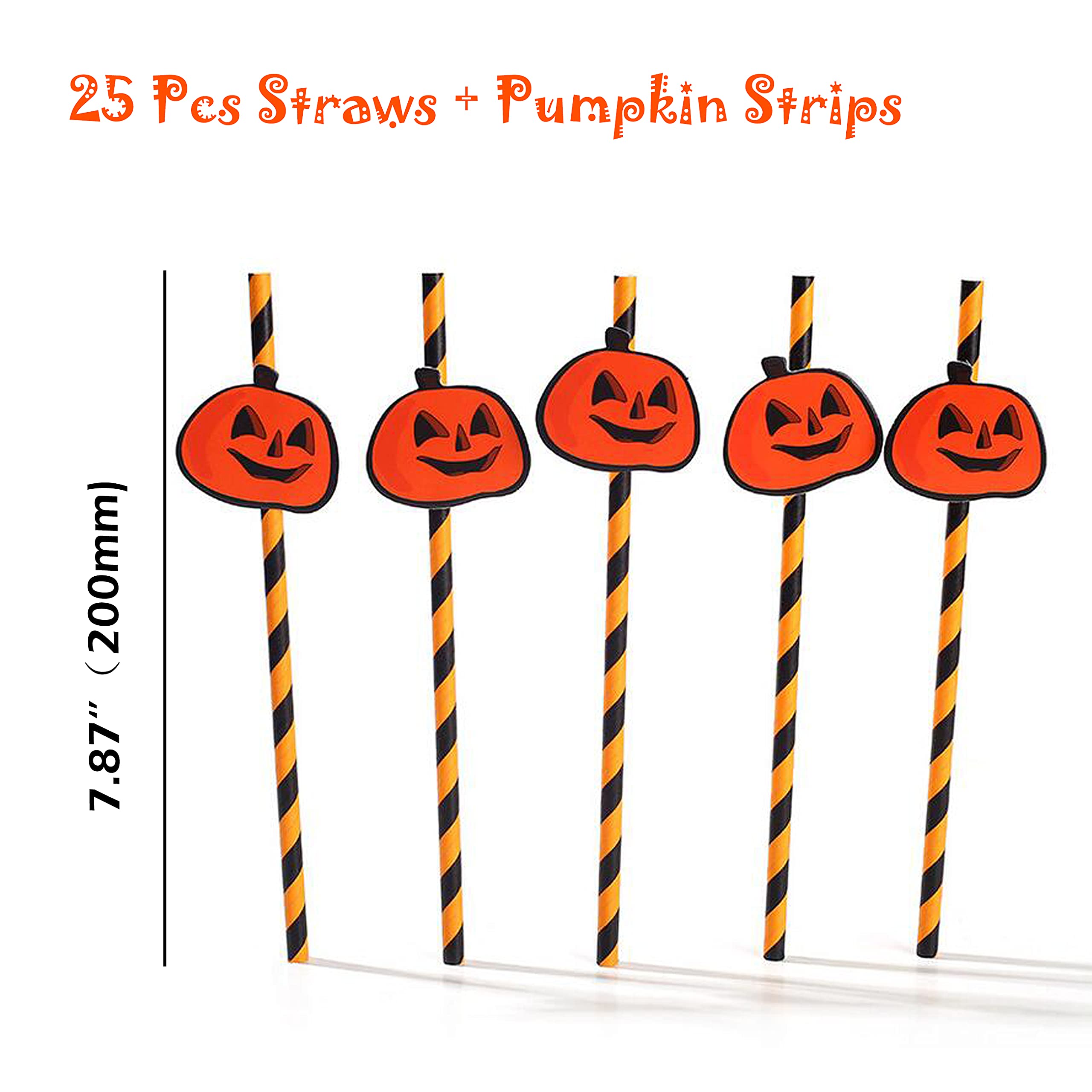 Halloween Party Supplies Set - 24-Piece Disposable Dinnerware Kit with Ghost Theme, Includes Plates, Cups, Forks, Spoons, Knives, Straws, Napkins & Banner - Perfect for Halloween Decorations, Themed Parties & Spooky Celebrations