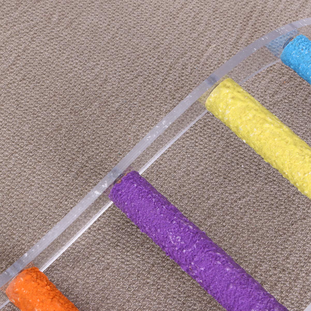 Bird Bridge Toy - Parrot Ladder, Budgie & Hamster Climbing Ladder - Small Animal Pet Toys for Birds, Parakeets & Rodents - Perfect for Cage Play, Exercise & Enrichment