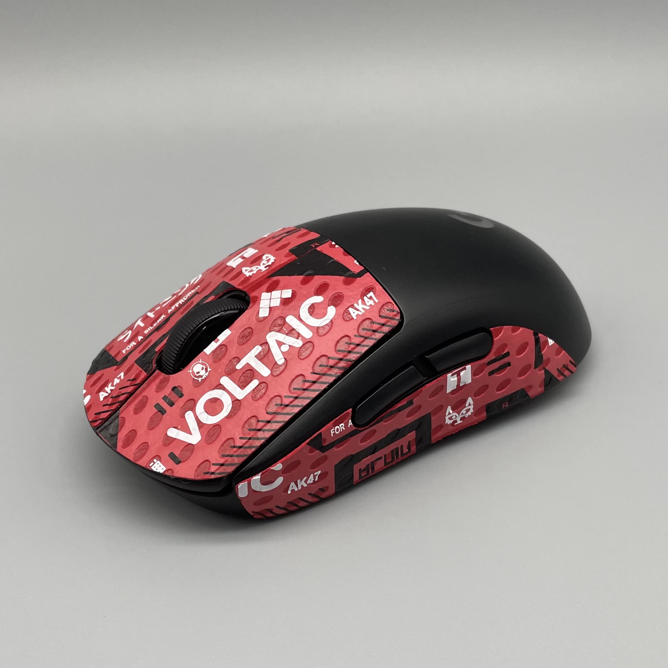 Non-Slip Grip Tape for Logitech G Pro Wireless & G Pro X Superlight - Sweat-Resistant Lizard Skins Gaming Mouse Sticker, Professional Gamer DIY Kit (15 Colors, G Pro Wireless Size) - Improve Control & Comfort for Esports & Long Gaming Sessions