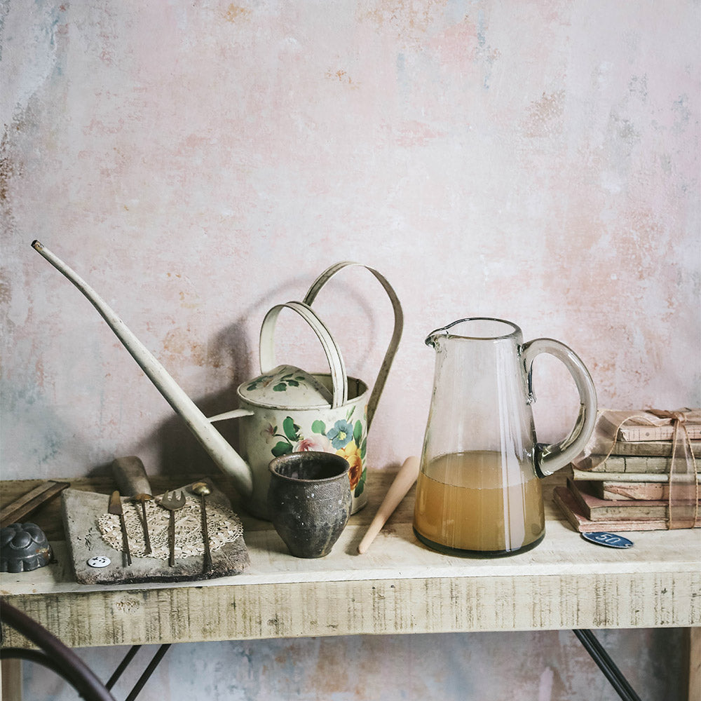 Eco-Friendly Recycled Glass Pitcher - BPA-Free, Durable & Stylish for Iced Tea, Lemonade & Water - Perfect for Home, Kitchen & Outdoor Entertaining