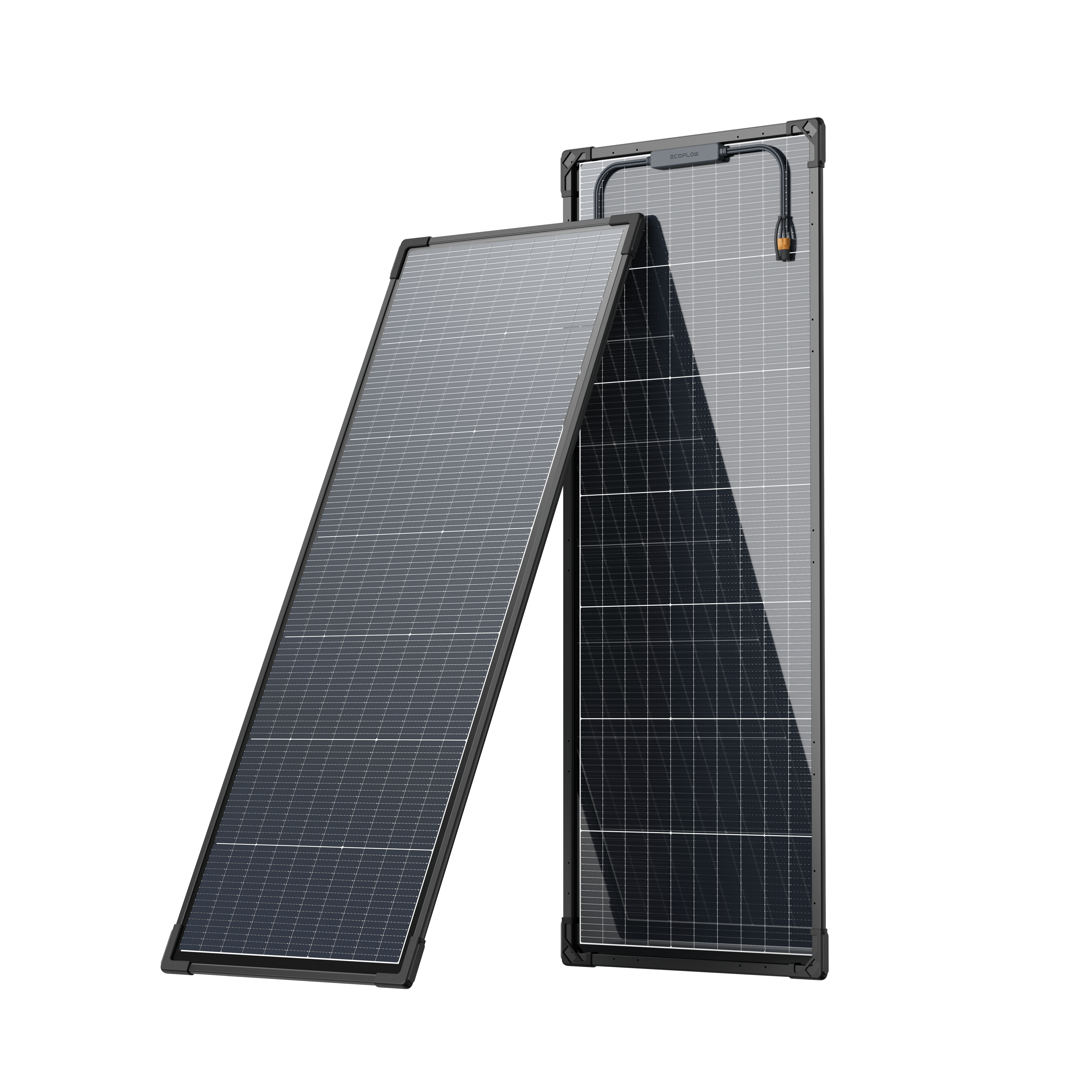 EcoFlow 130W RVMax Rigid Solar Panel - High Efficiency Portable Solar Charger for RV, Camping, Off-Grid Power & Emergency Backup