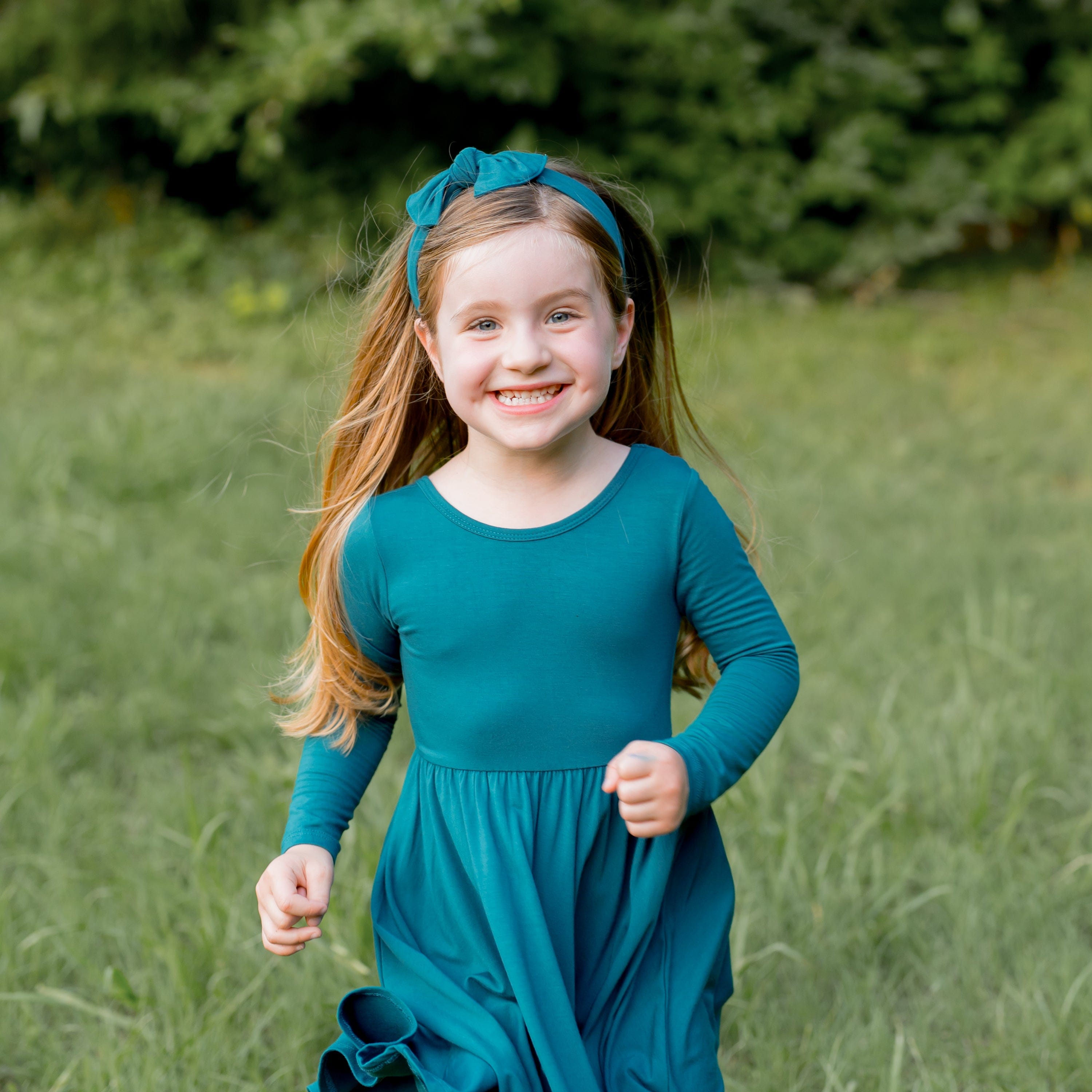Loch Long Sleeve Twirl Dress for Women - Elegant Flowy Party Dress for Special Occasions, Weddings & Date Nights