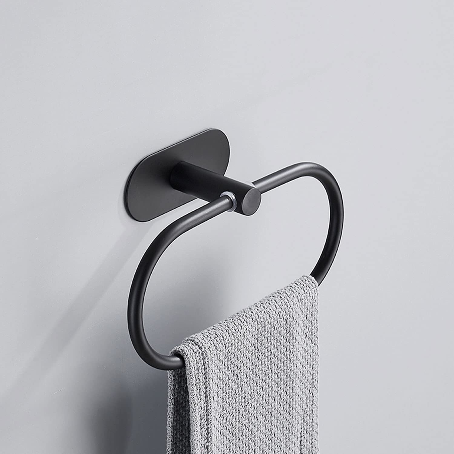 Self-Adhesive Towel Ring - Stainless Steel, Rustproof - Bathroom & Kitchen Use