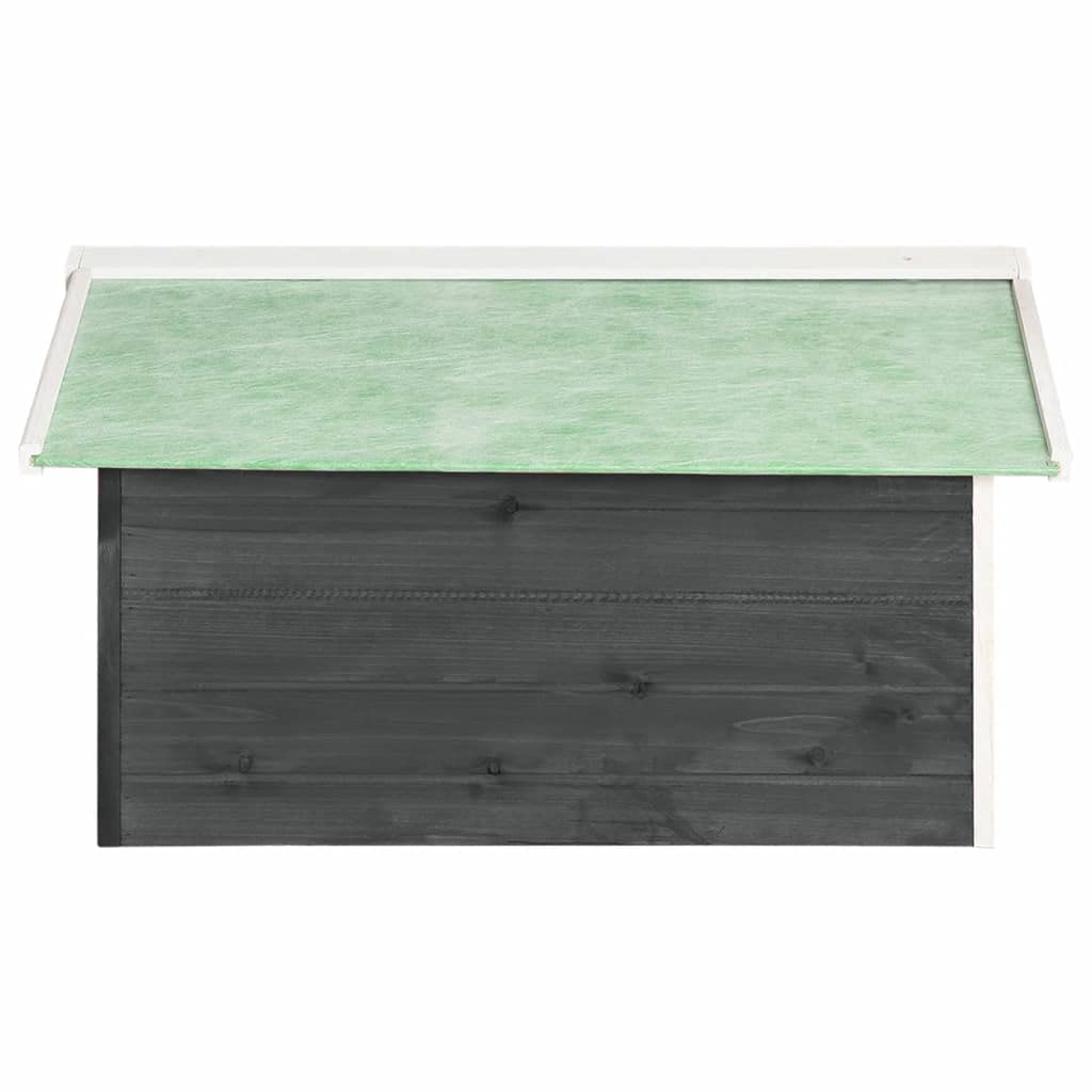 Outdoor Storage Shed for Lawn Mower & Robotic Mower - 28.3x34.3x19.7 Inch Portable Wooden Garage Shelter - Durable Firwood Construction - Perfect for Backyard, Garden & Patio Equipment Storage