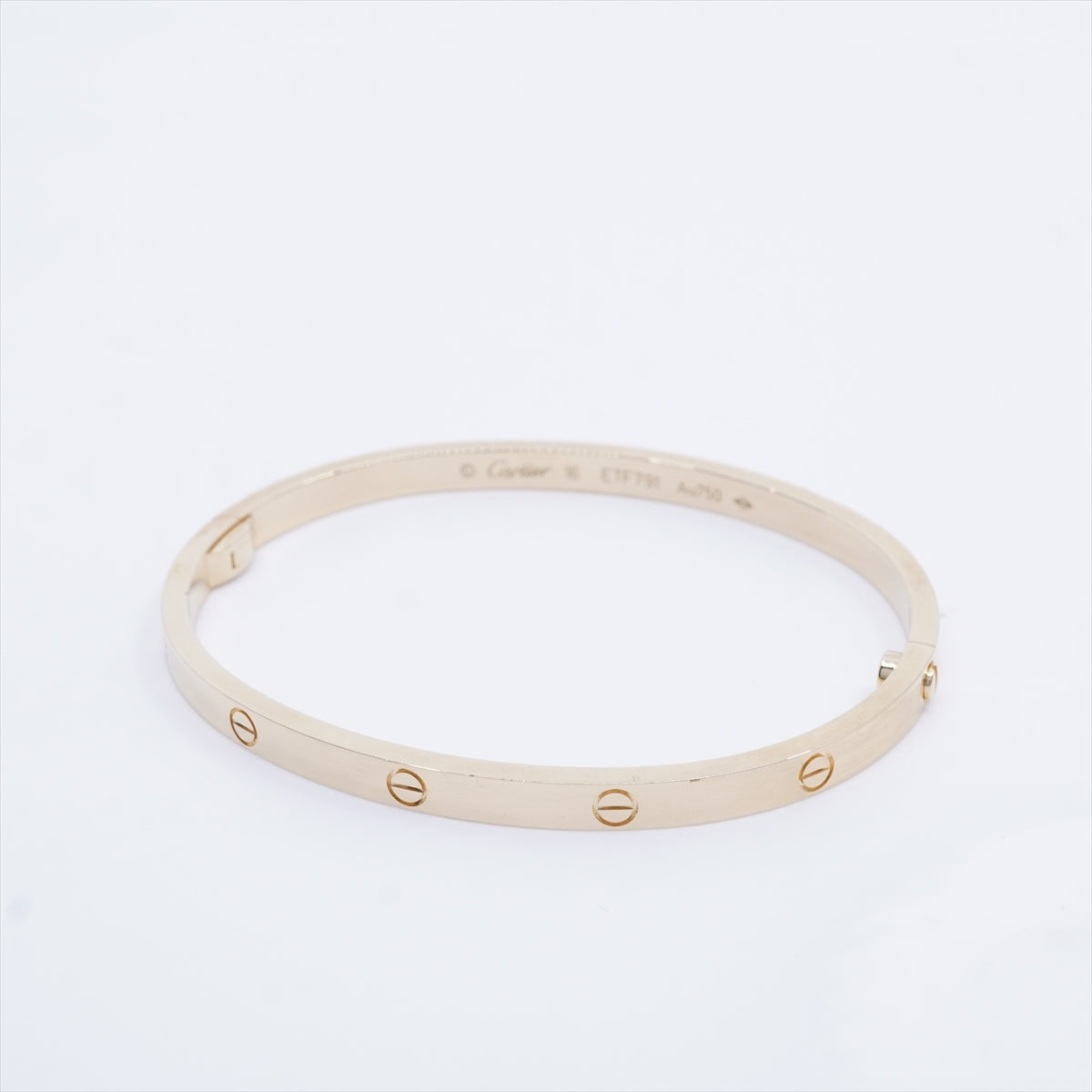 Cartier Love Small Model Size 16 18K Yellow Gold Bracelet for Women - Perfect for Weddings, Anniversaries & Luxury Gifts 2021 Collection