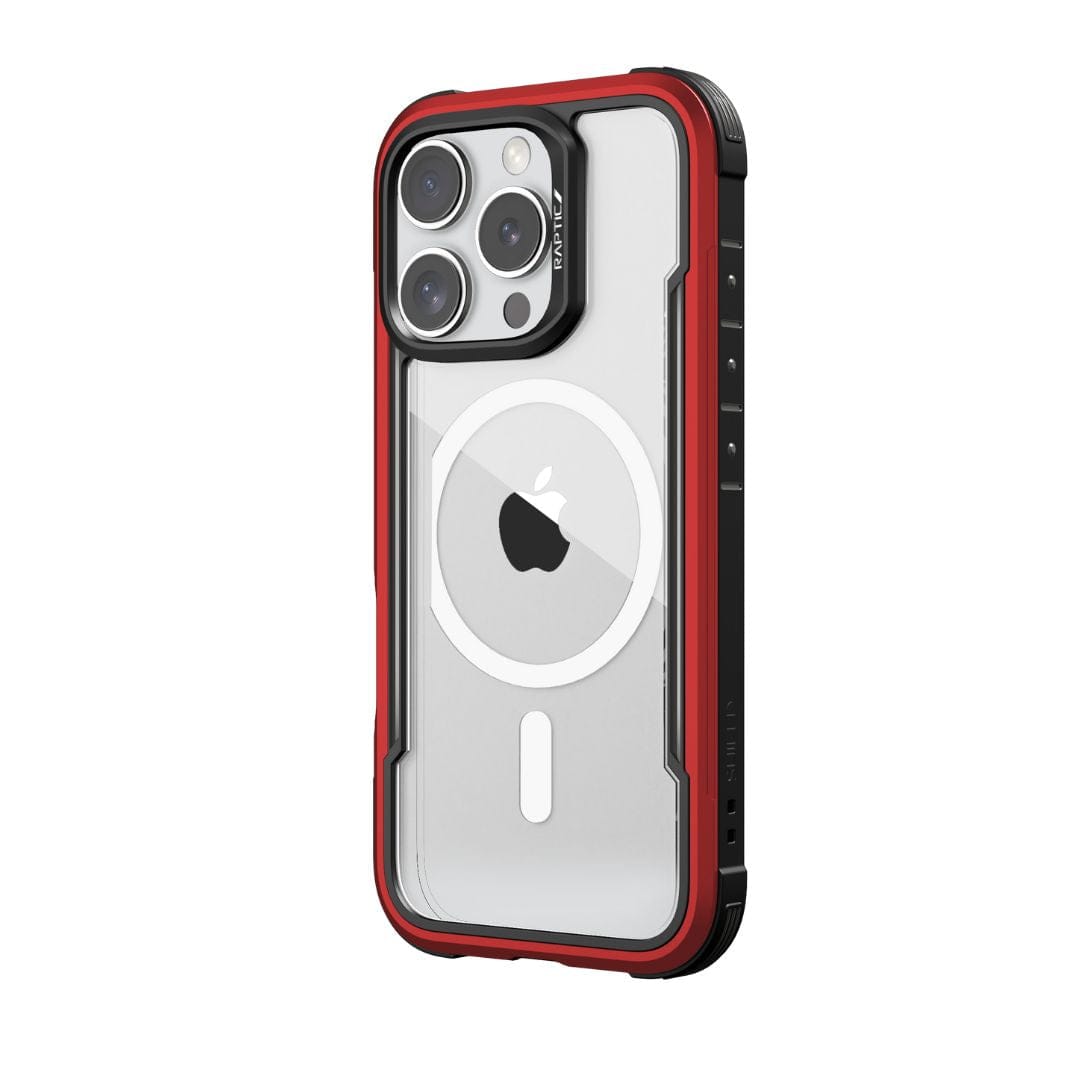 Raptic Shield MagSafe Case for iPhone 16 Pro - Shockproof Protective Cover with Magnetic Alignment - Perfect for Work, Travel & Outdoor Activities