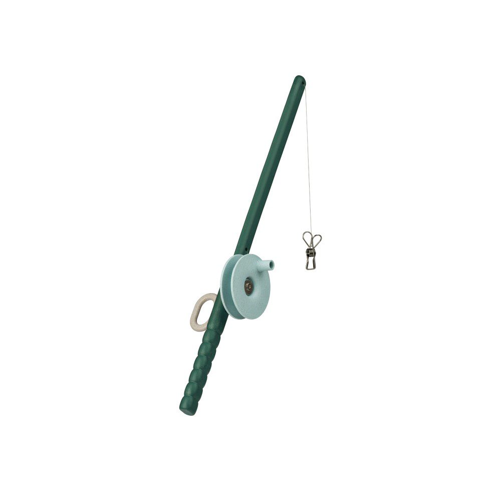 LIEWOOD Cora Crab Fishing Rod Set - Garden Green Mix | Kids & Adults Saltwater Fishing Gear for Beach, Pier & Boat | Perfect Gift for Anglers & Outdoor Enthusiasts