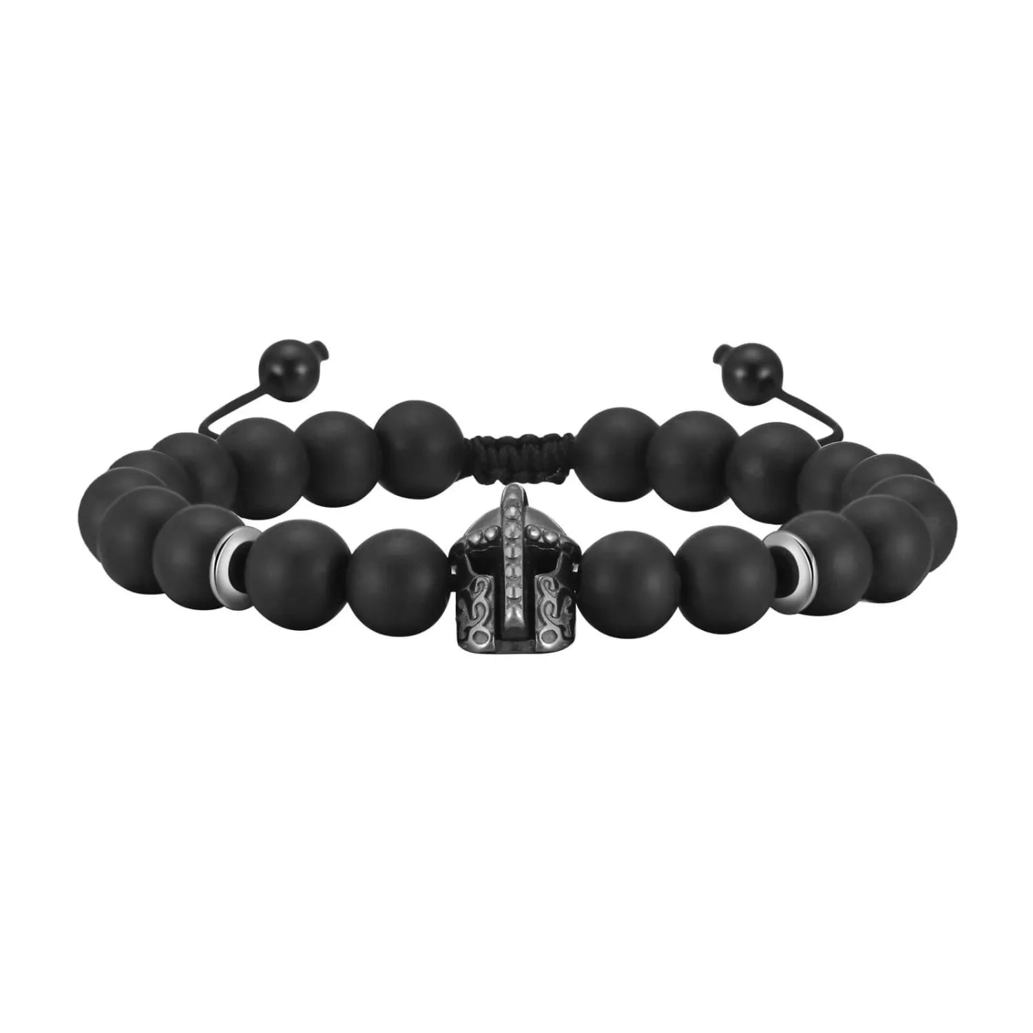 Natural Hematite Black Stone Bracelet for Men & Women - Magnetic Healing Energy, Stress Relief & Balance - Perfect for Meditation, Yoga & Everyday Wear