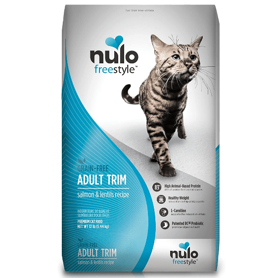 Nulo Freestyle Grain-Free Adult Dry Cat Food for Weight Management - High Protein, Low Carb Recipe for Indoor Cats | Perfect for Overweight or Less Active Cats