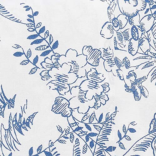 Pen and Ink Palm Blue