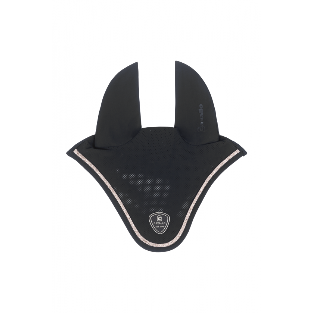 Cavallo Jackie Fly Ears Horse Bonnet - Breathable UV Protection Fly Mask for Horses - Perfect for Riding, Training, and Pasture Use