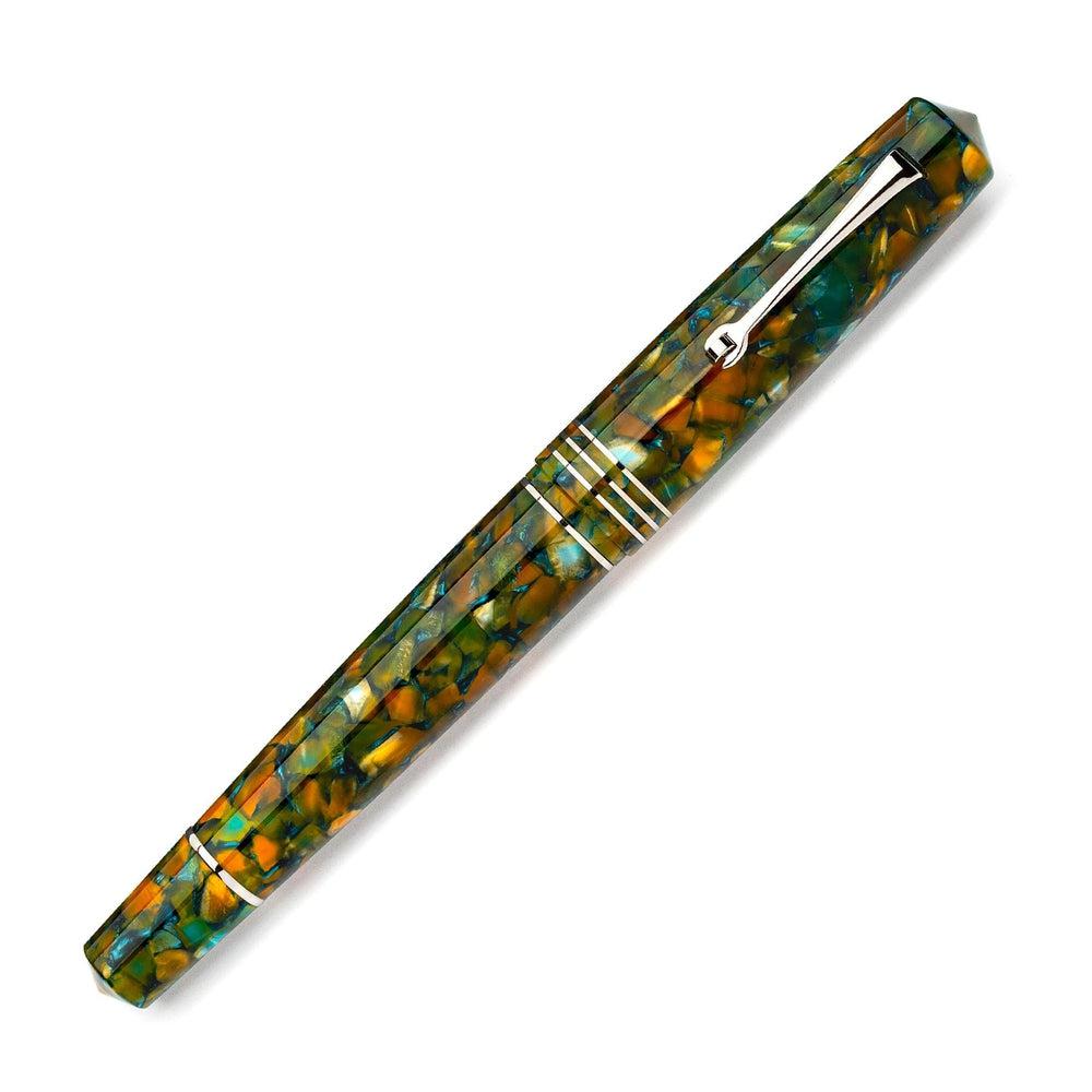 Premium Leonardo Fountain Pen - Momento Zero Grande 2.0 Stainless Steel Nib | Luxury Writing Instrument for Professionals & Collectors | Perfect for Business Signatures, Journaling & Gift Giving