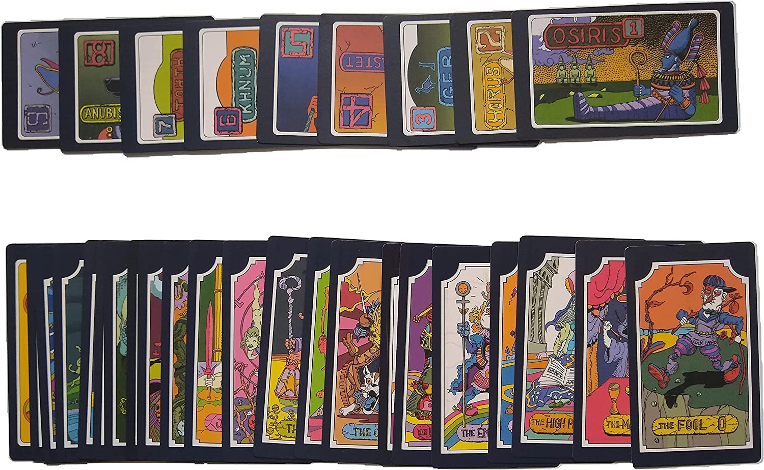 Milcraft Adventure Anime Tarot Cards - 31 Pcs JoJo's Bizarre Adventure Tarot Deck for Divination, Board Games & Party Entertainment | Perfect for Anime Fans, Collectors & Game Nights