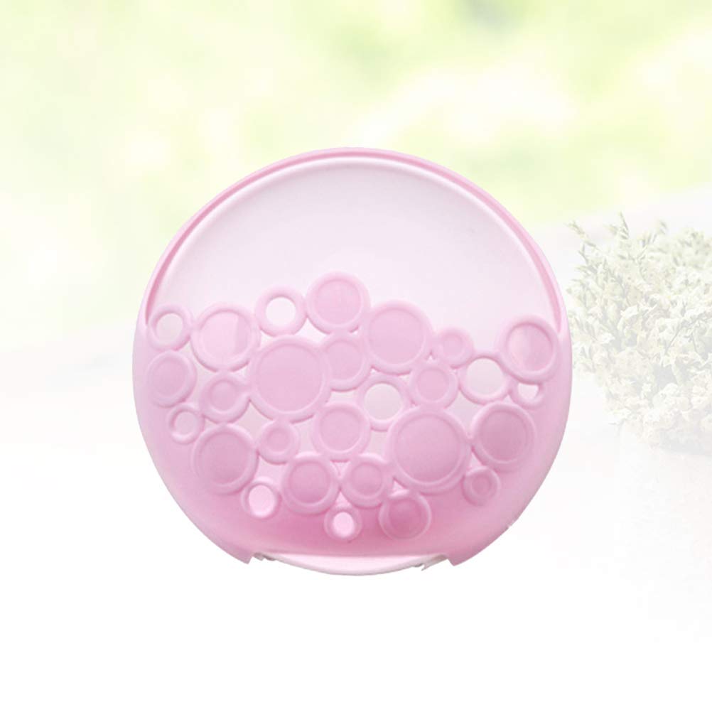 Cabilock Soap Dish Holder with Strong Suction Cup - Bar Soap Dispenser for Shower, Bathroom, Kitchen Sink - Non-Slip Soap Saver Tray (Pink) - Perfect for Organizing Soap in Wet Areas