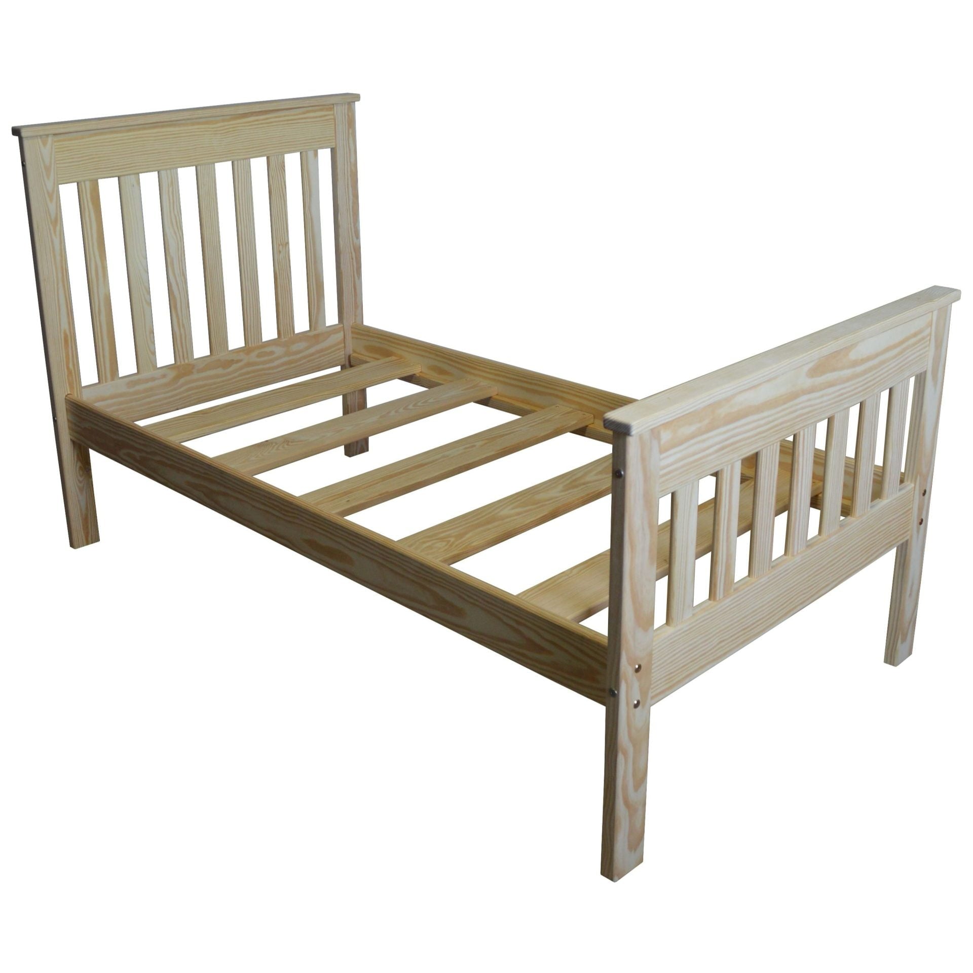 Homestead Bed Frame Without Footboard - Twin, Full & Queen Size for Kids, Teens & Guest Rooms | Durable & Stylish Bedroom Furniture