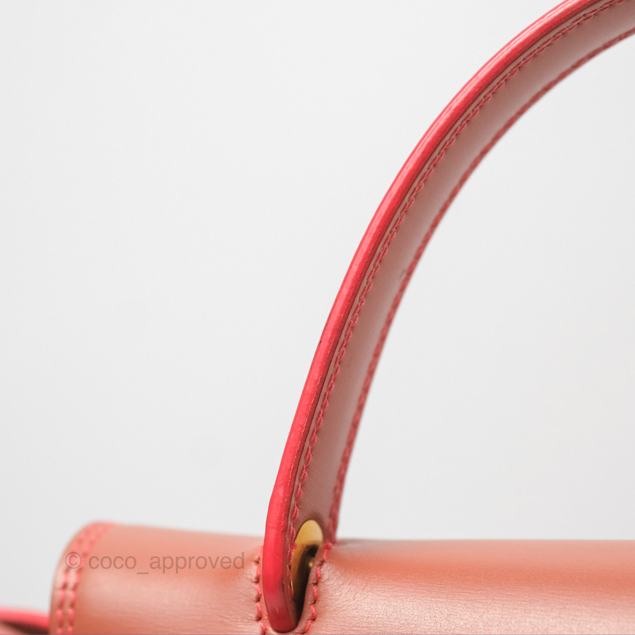 Celine Micro Belt Bag in Terracotta | Smooth Leather with Gold Hardware | Perfect for Work, Travel & Everyday Use