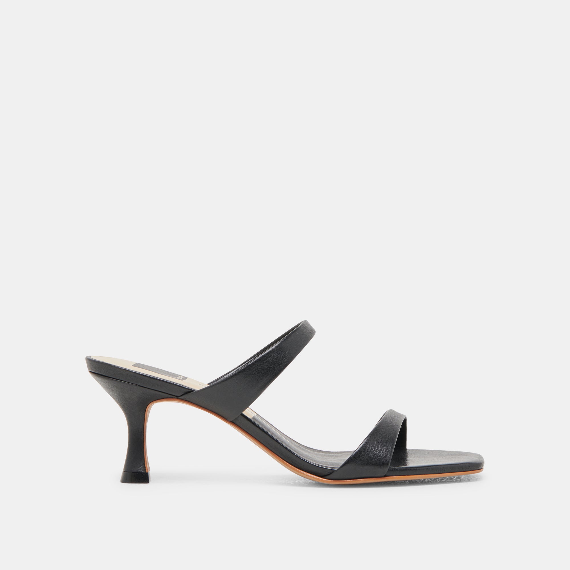GENORA Women's Black Leather High Heels - Elegant Pointed Toe Pumps for Work, Party & Evening Wear - Comfortable Dress Shoes for Professional & Formal Occasions