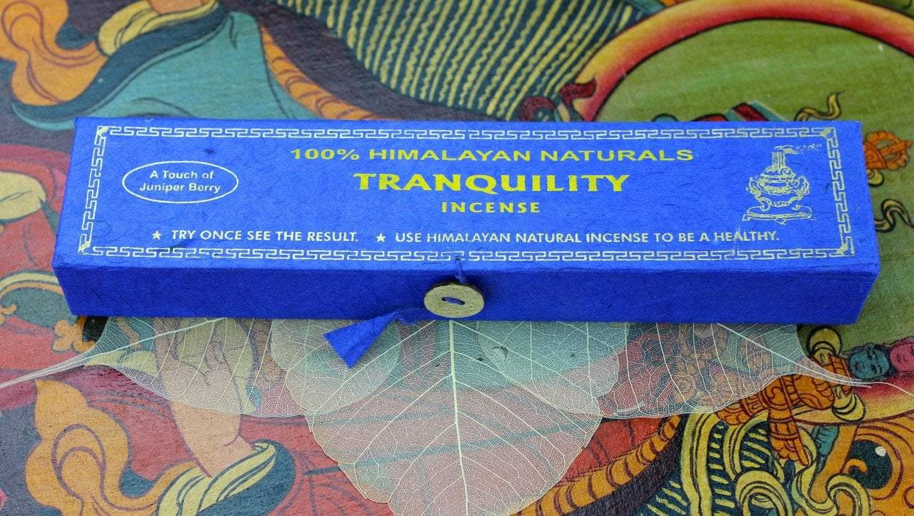 Himalayan Tranquility Incense Sticks - 100% Natural Aromatherapy for Meditation, Yoga & Relaxation | Perfect for Home, Spa & Wellness Spaces
